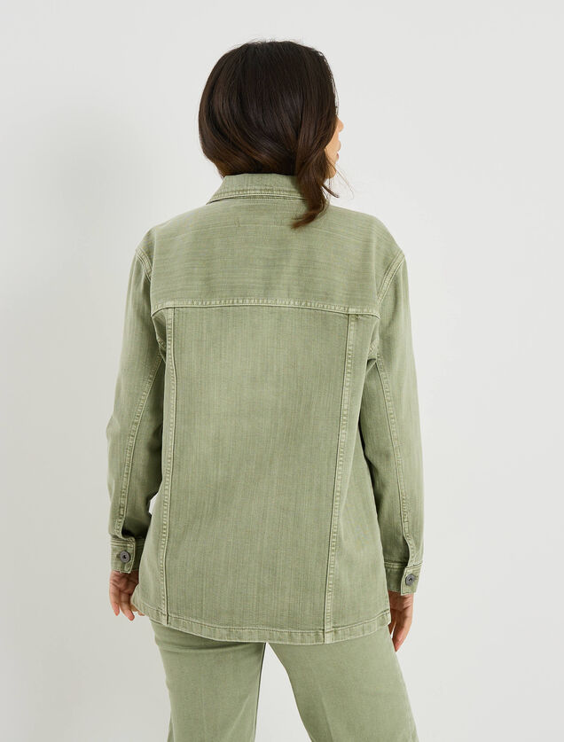 Veste oversize en denim femme