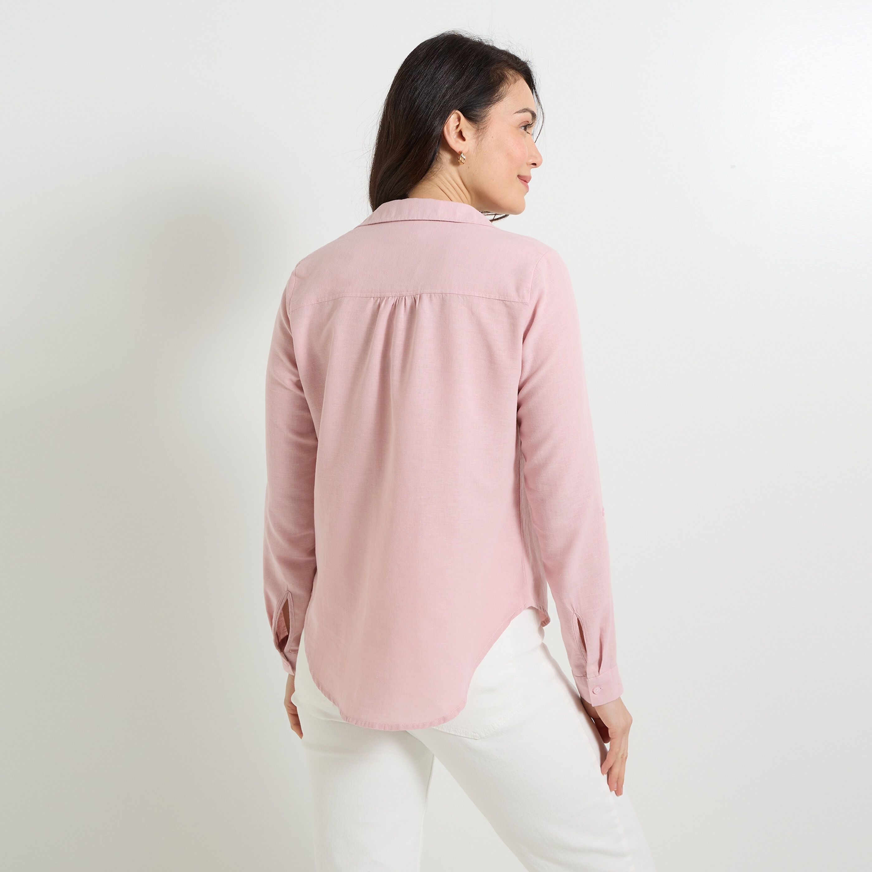 Blouse col chemise femme