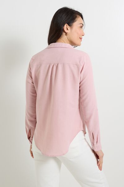 Blouse col chemise femme