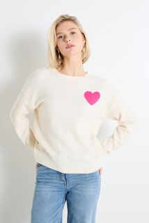 Pull manches longues femme