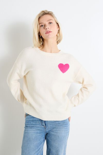 Pull manches longues femme