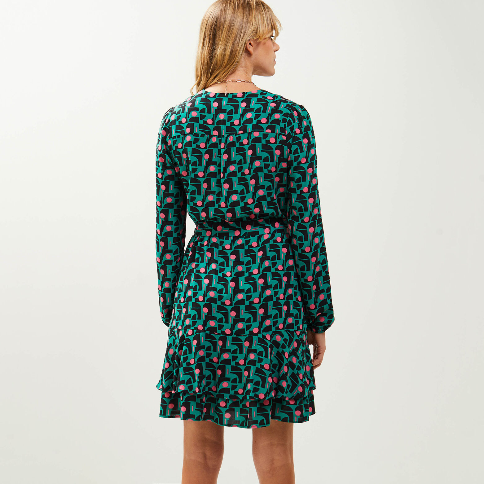 Robe imprimée femme