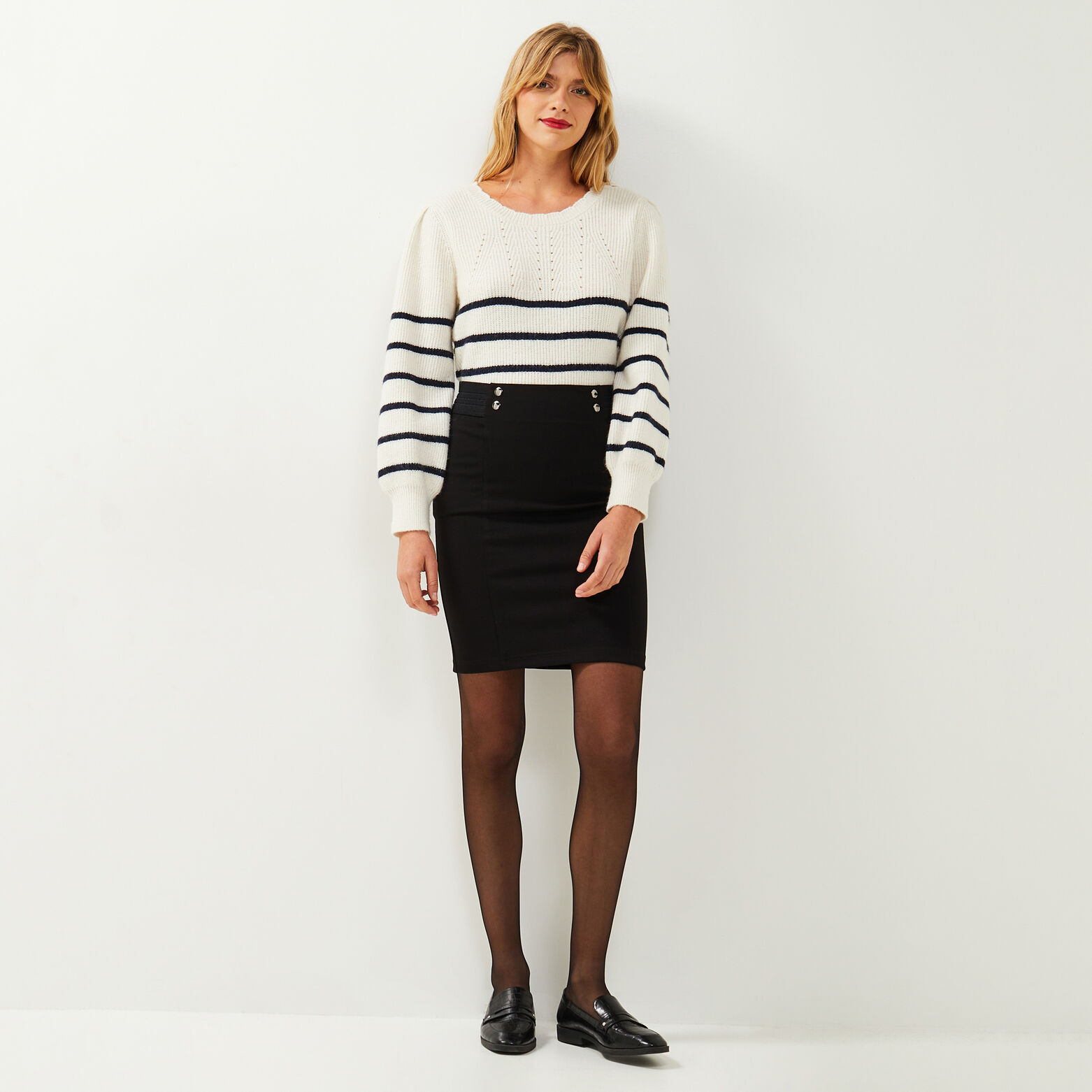 Jupe droite milano femme