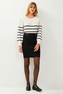 Jupe droite milano femme
