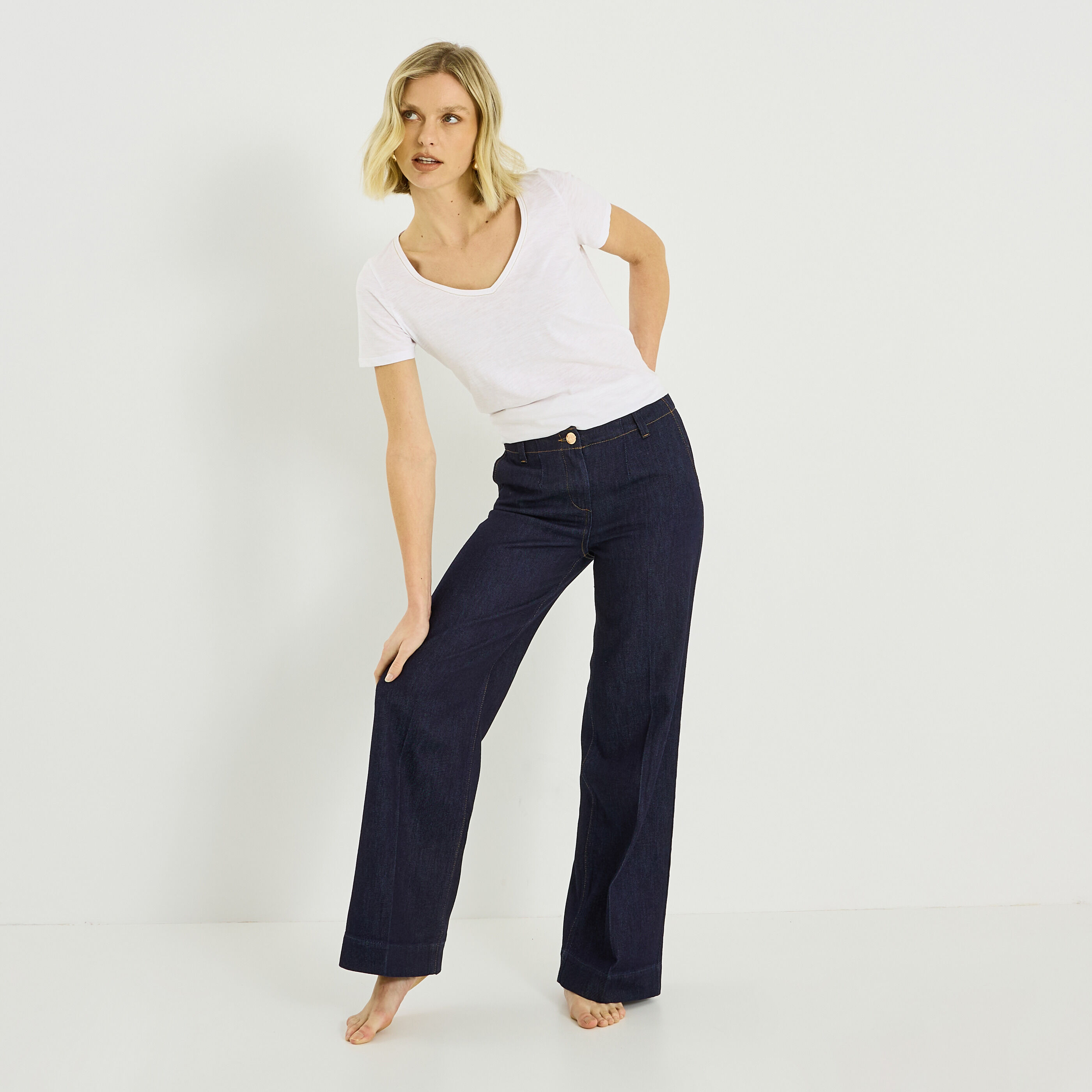 Jean flare PRATO F02 femme