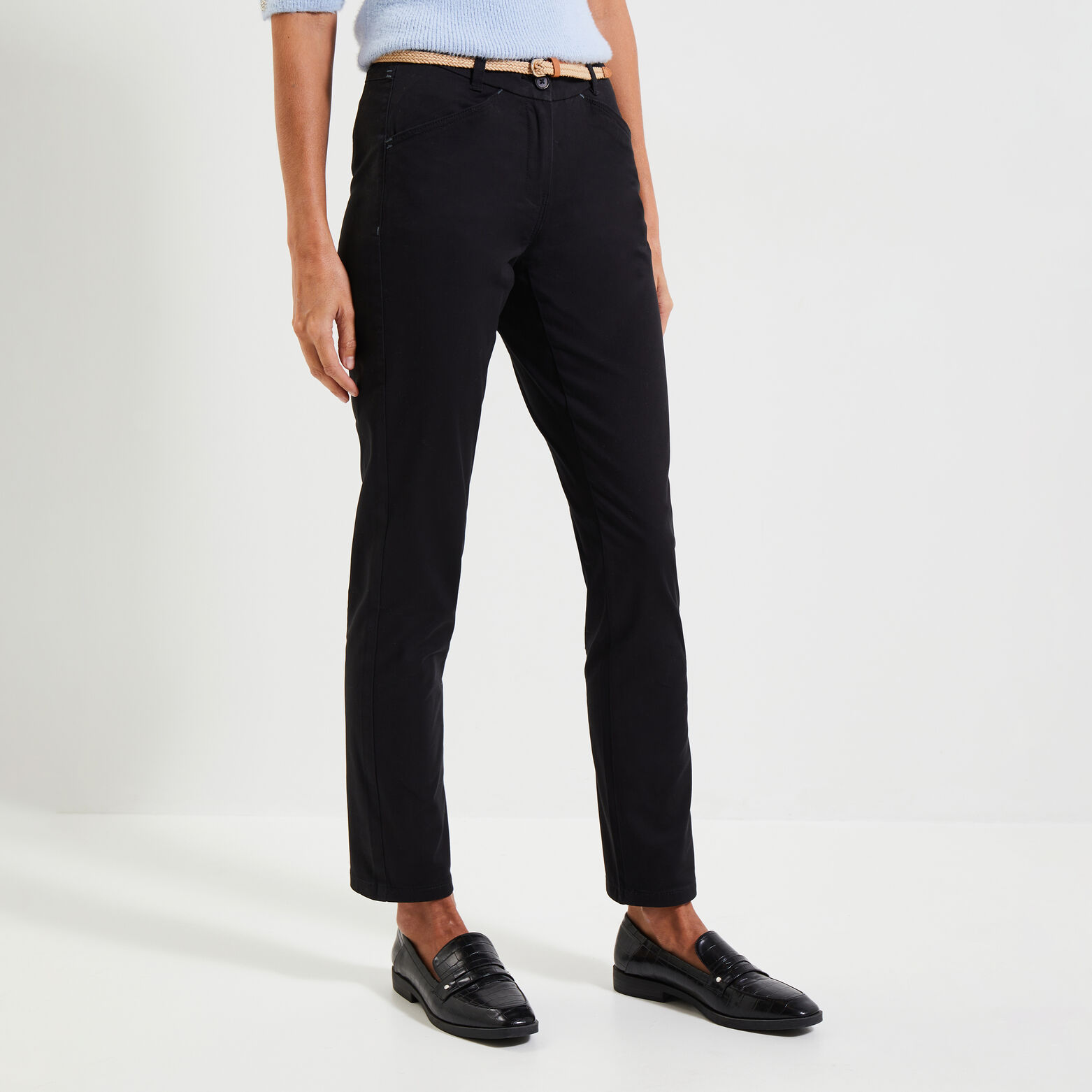 Pantalon chino femme