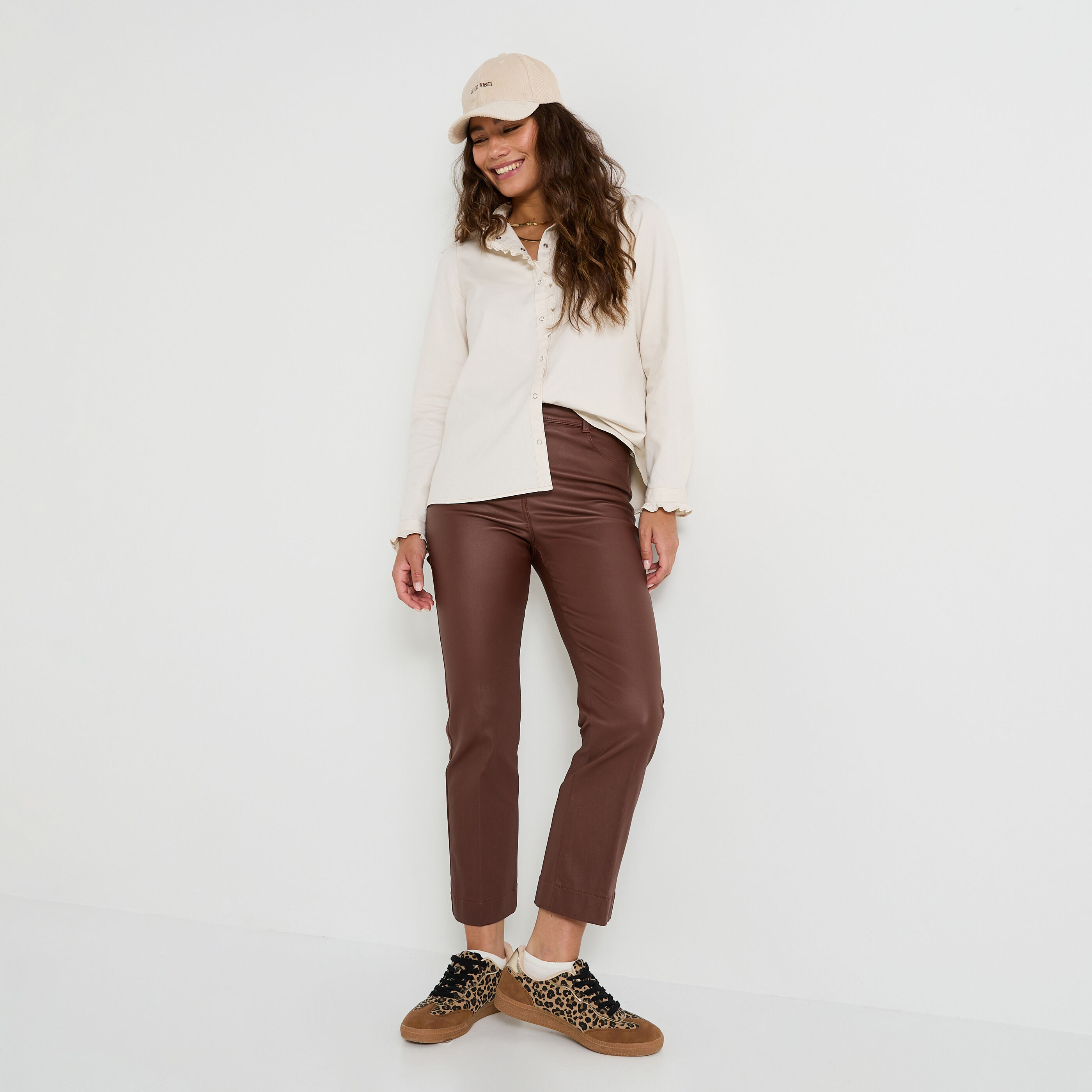 Jean bootcut raccourci TROPEZ RB02 femme