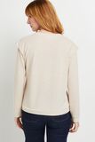 Sweat avec épaulettes femme