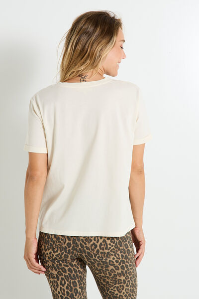 T-shirt col rond femme