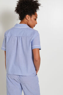 Chemise de pyjama à rayures femme