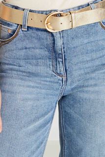 Ceinture croûte de cuir femme