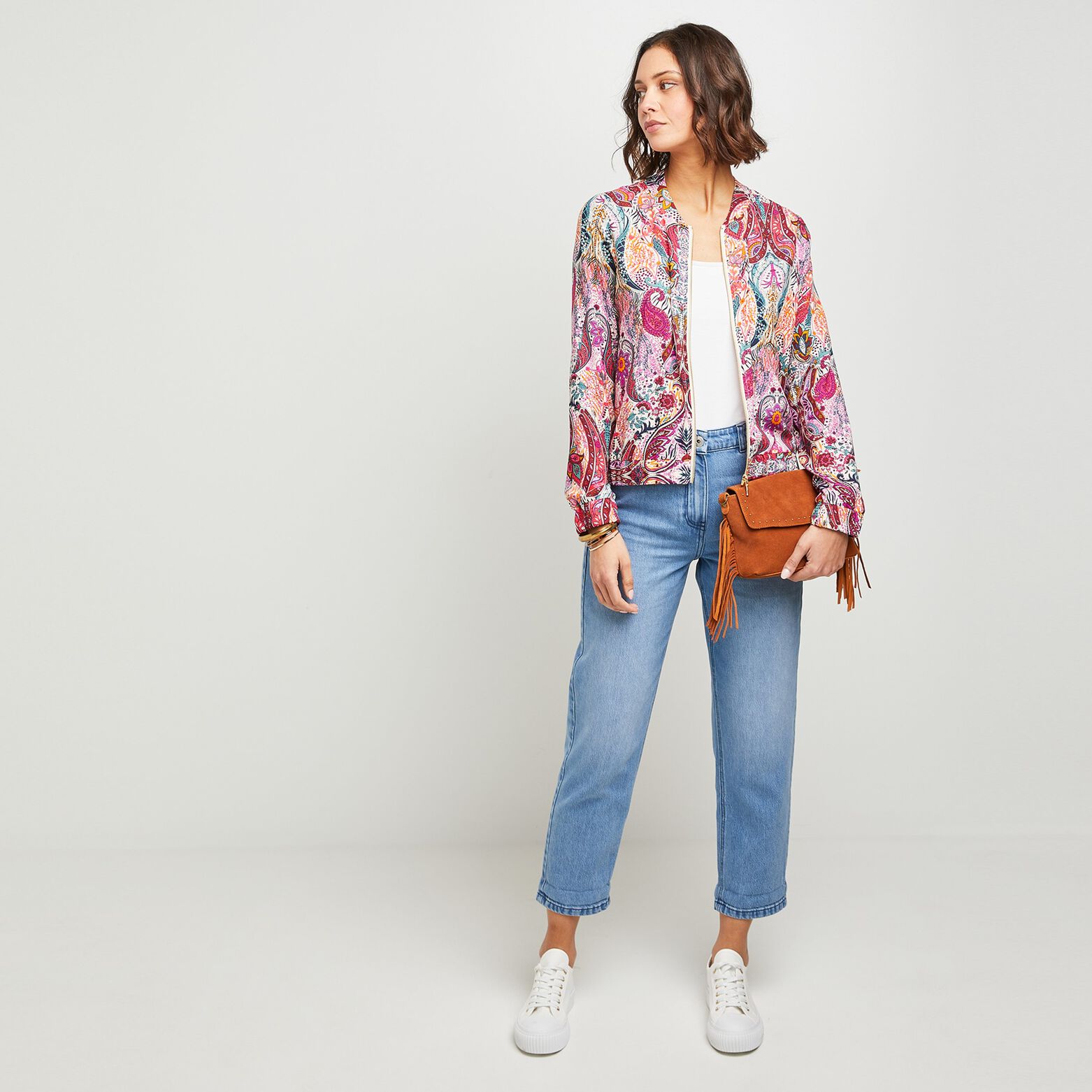 Jean mom femme