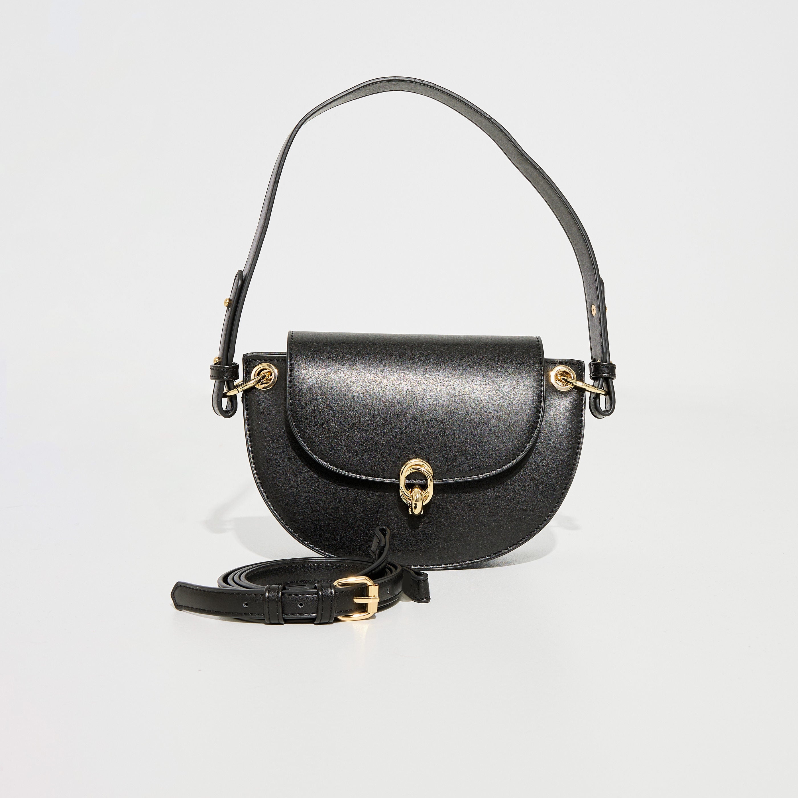 Sac bandouli&egrave;re demi-lune femme