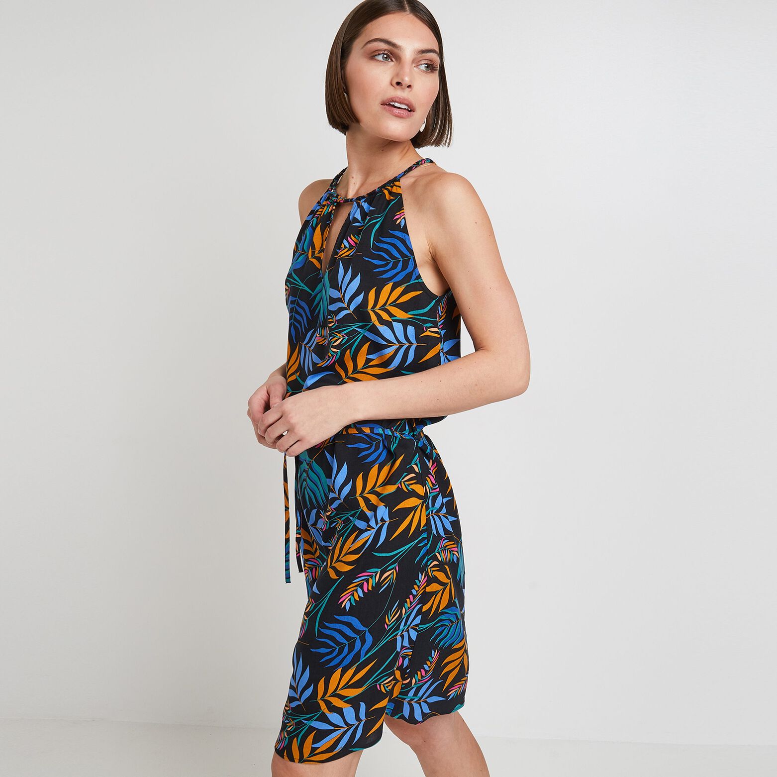 Robe imprimée femme