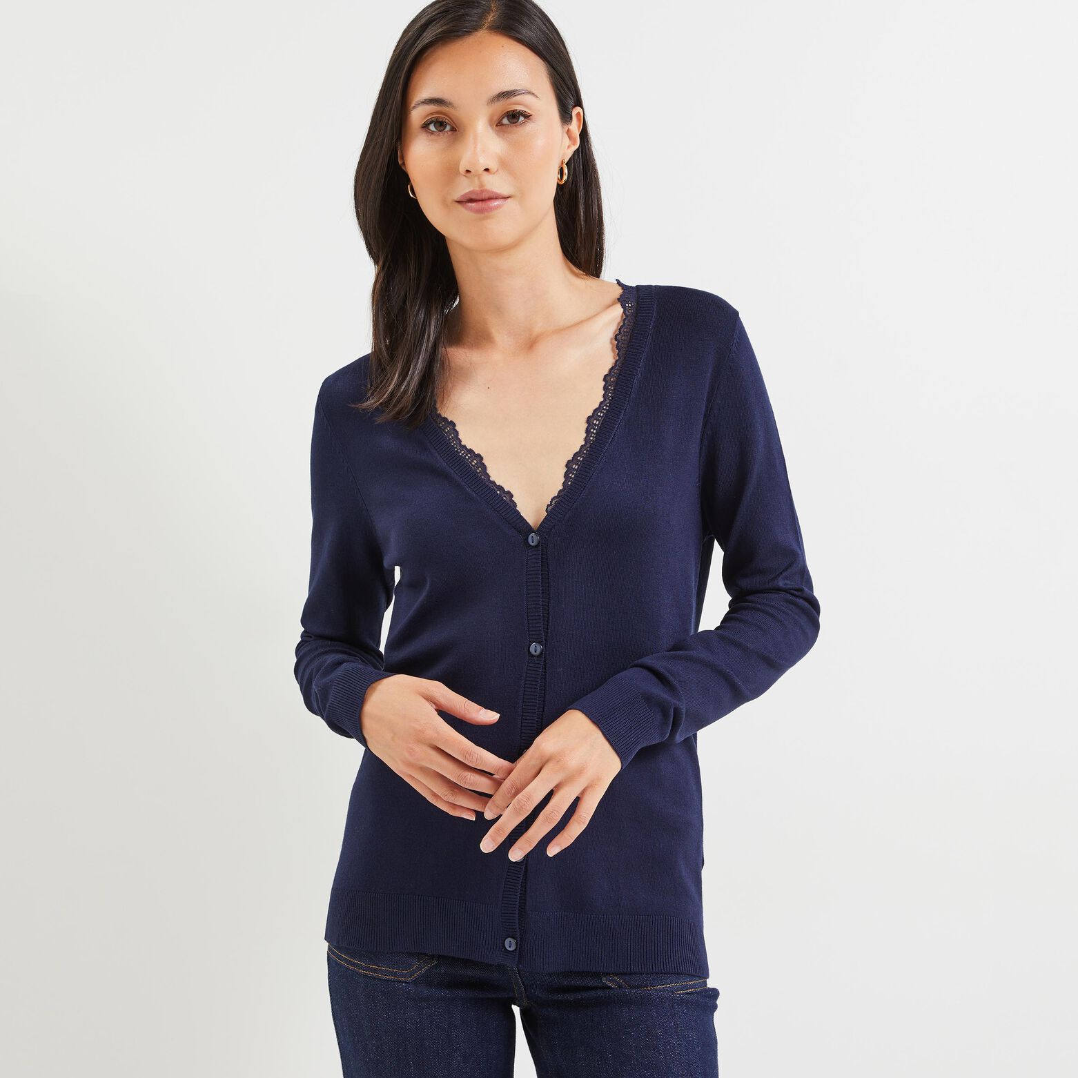 Gilet basic femme