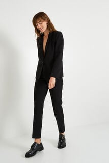 Blazer col tailleur femme