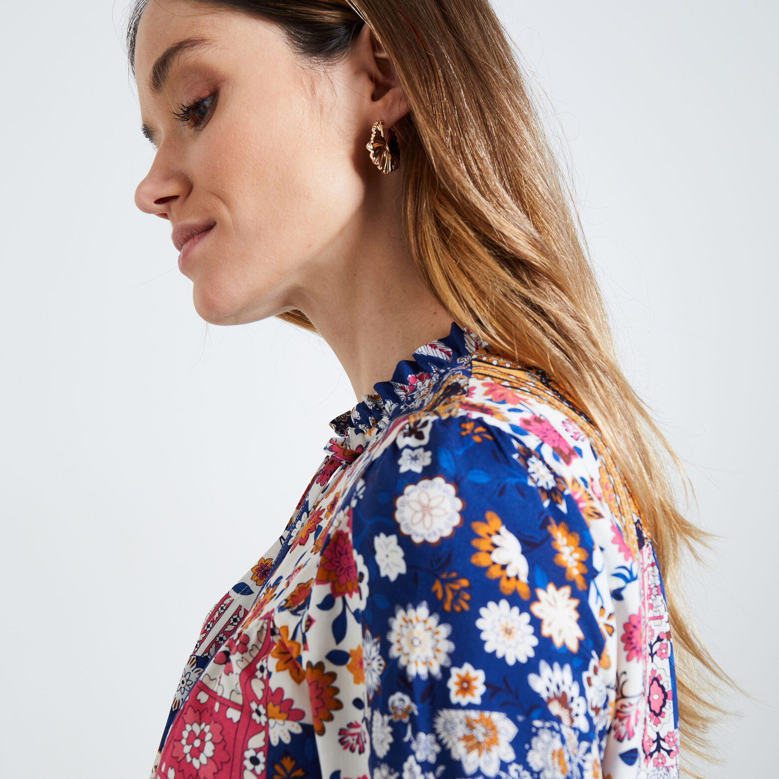 Blouse imprimée femme