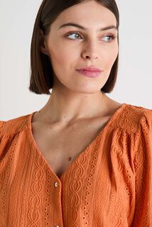 T-shirt col V femme