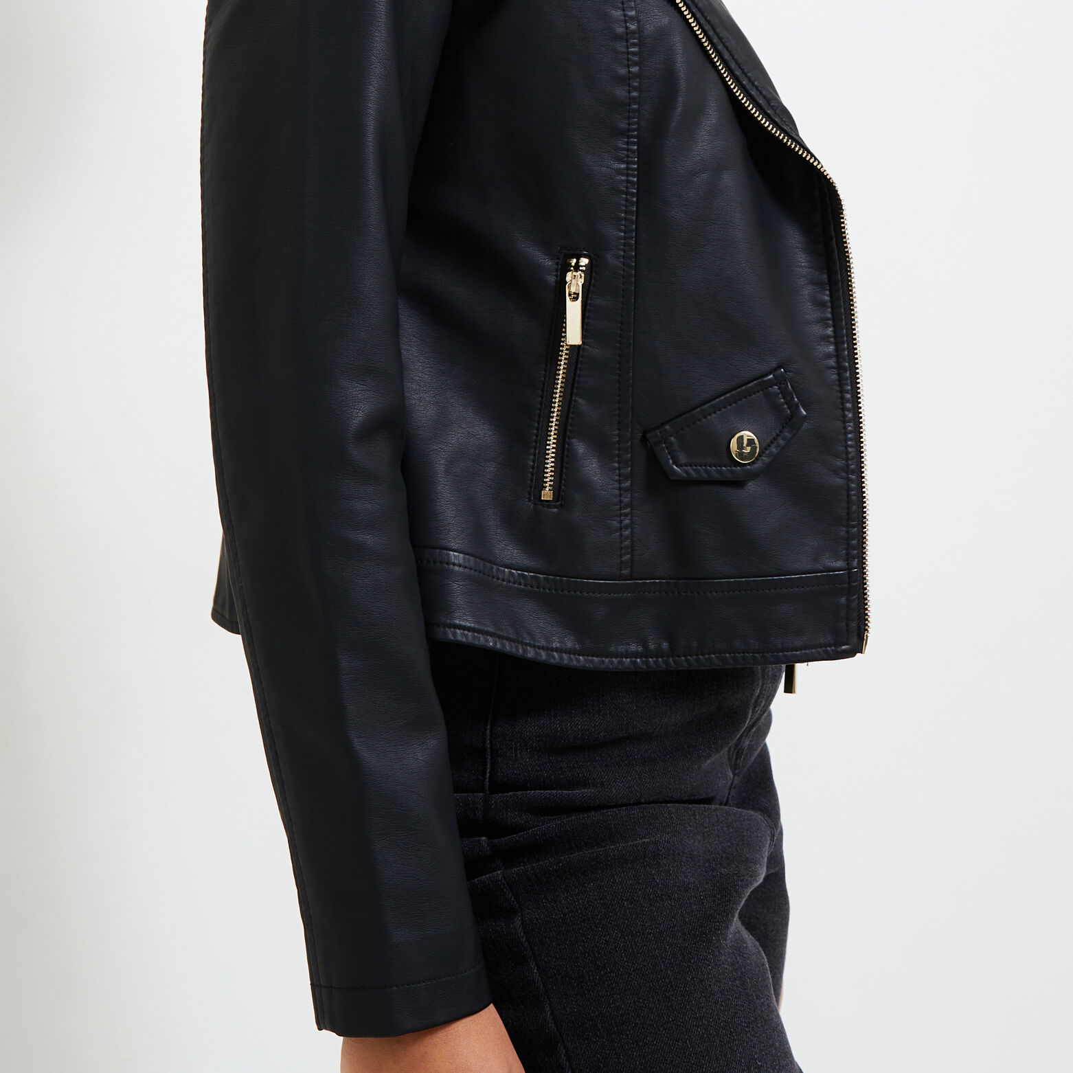 Blouson simili femme