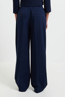 Pantalon à pince large femme