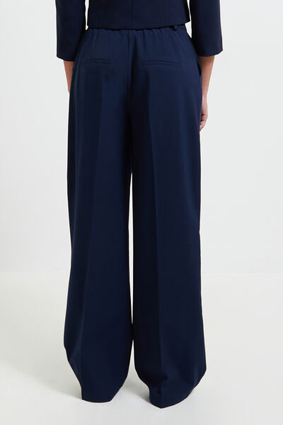 Pantalon à pince large femme