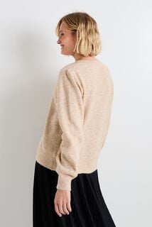 Gilet manches bouffantes femme