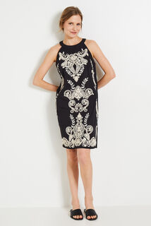 Robe brodée femme