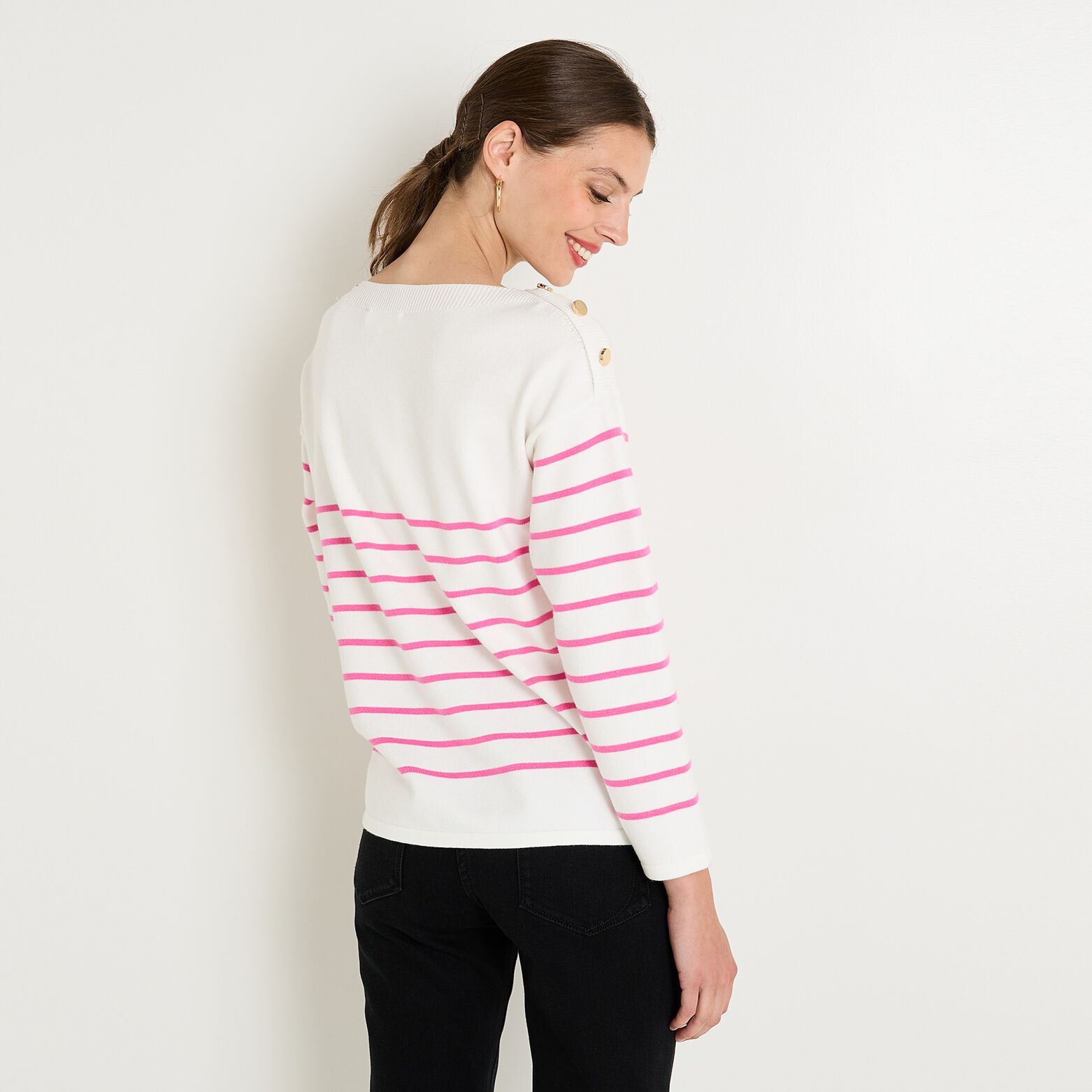 Pull manches longues femme