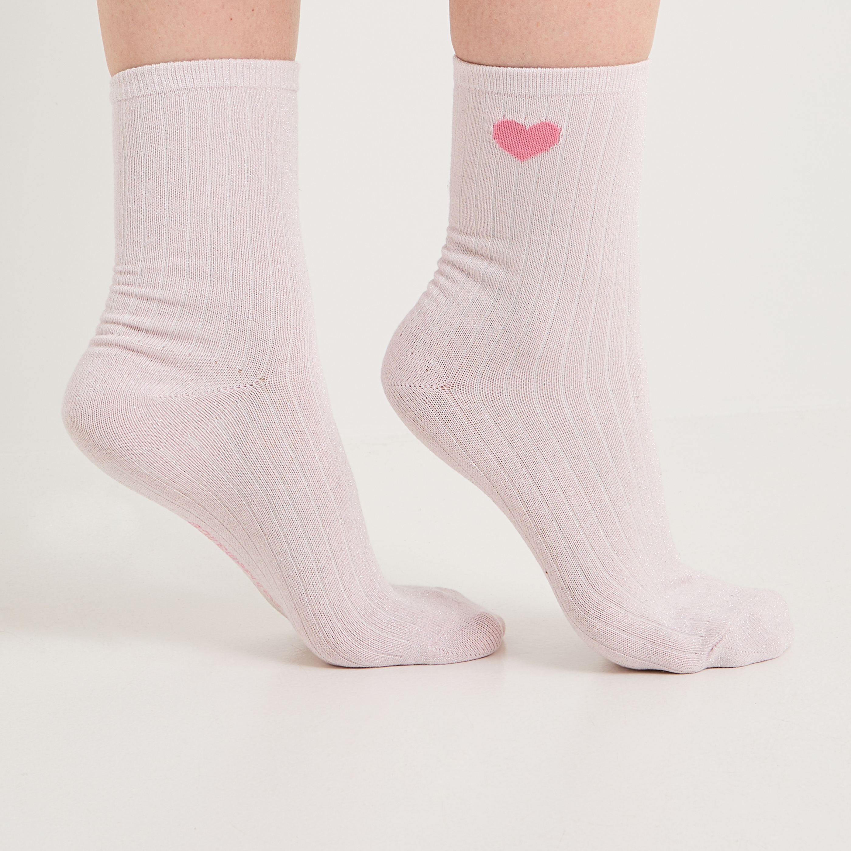 Lot de 2 paires de chaussettes femme