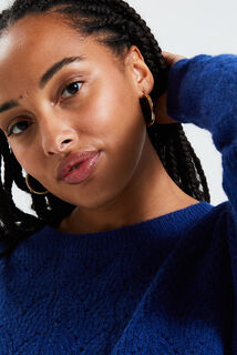 Pull maille fantaisie femme