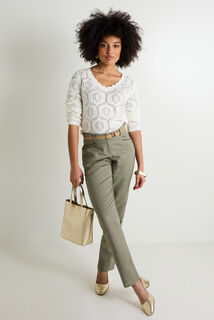 Pantalon chino femme