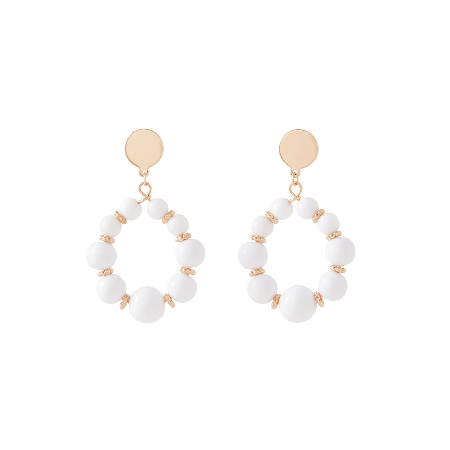 Boucles d'oreilles gouttes perles