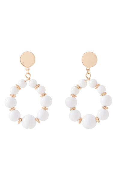 Boucles d'oreilles gouttes perles