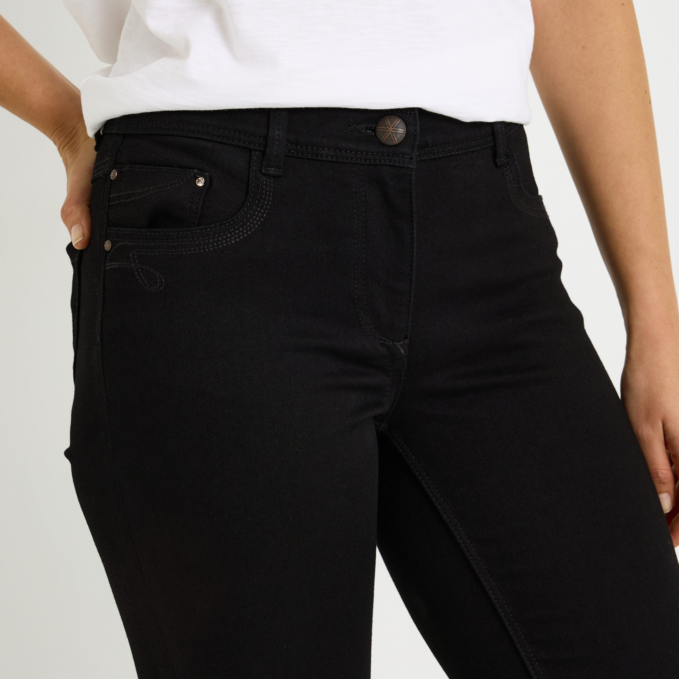 Jean slim raccourci TOKYO R01 femme