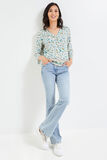 Blouse imprimée femme