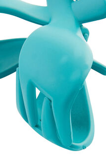 PINCE CRABE ARRONDIE AJOUREE MAT COATING