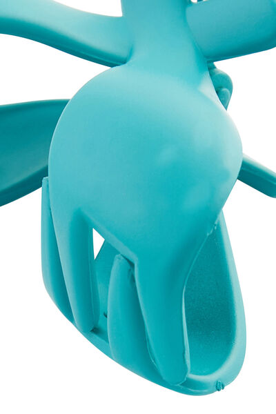 PINCE CRABE ARRONDIE AJOUREE MAT COATING