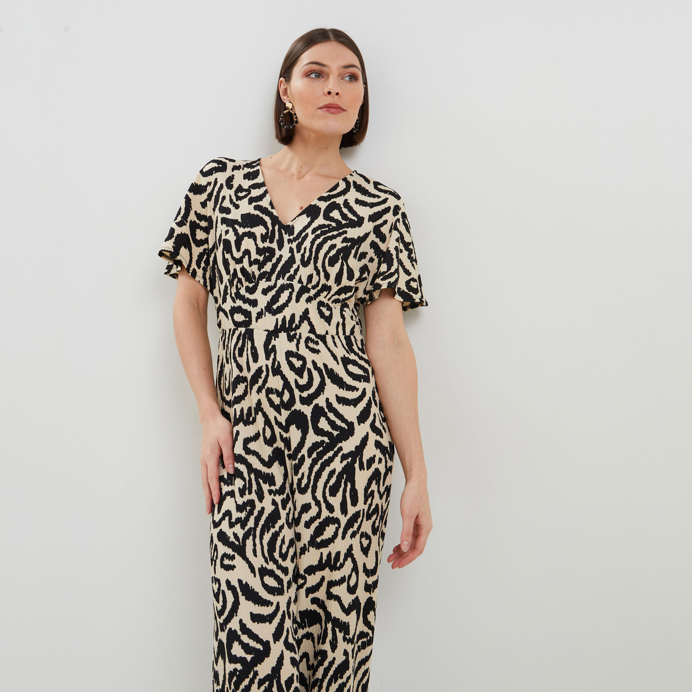 Combinaison imprim&eacute;e femme