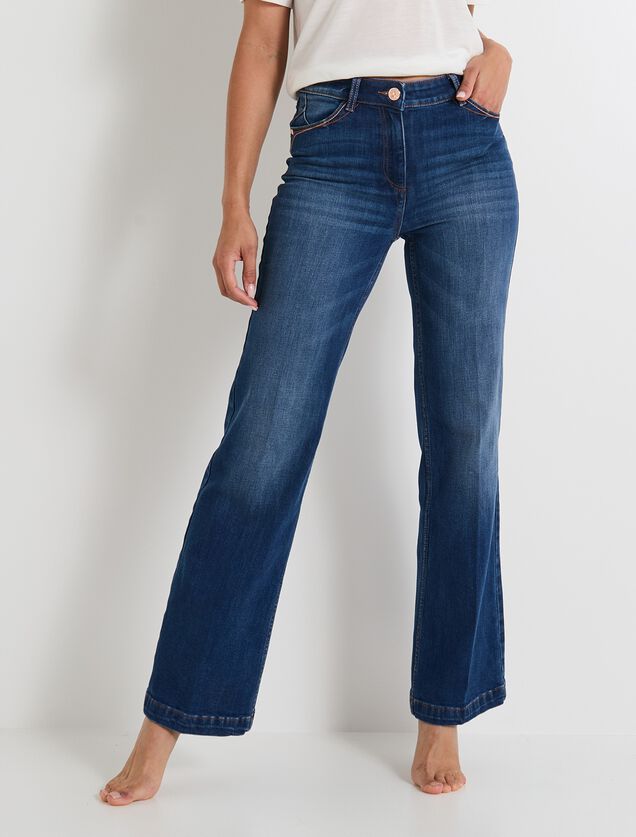 Jean flare WOODSTOCK F02 femme