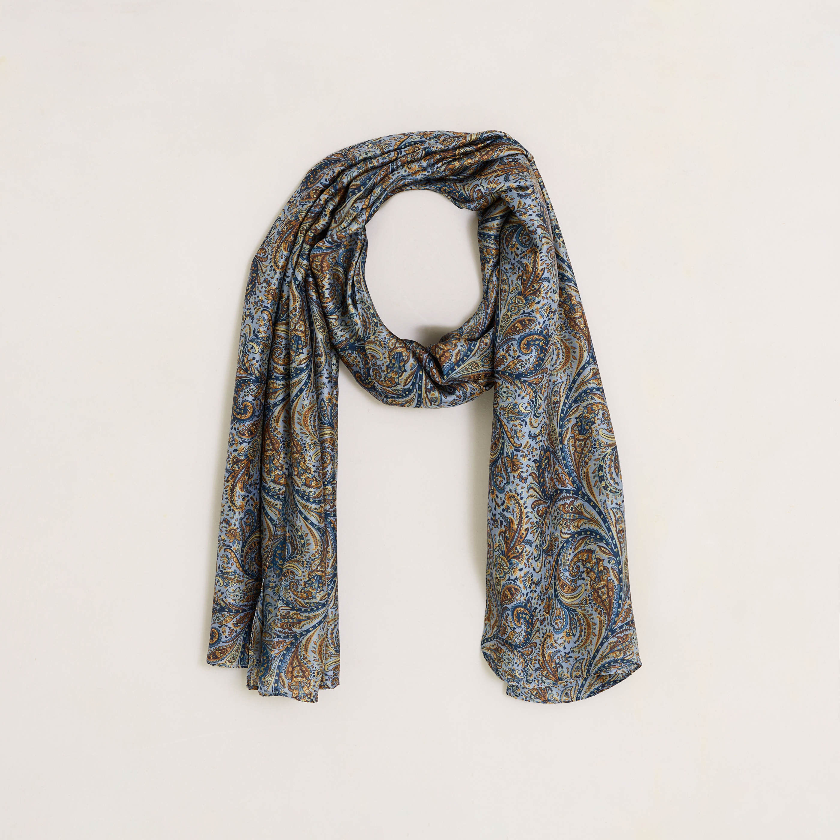 Etole longue motif cachemire femme