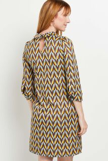 Robe en maille jacquard