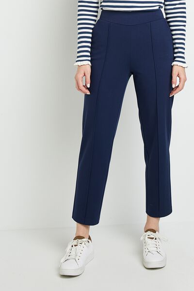 Pantalon fluide en maille femme
