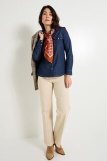 Chemise en jean femme