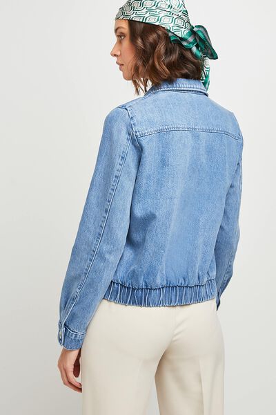 Veste en jean femme