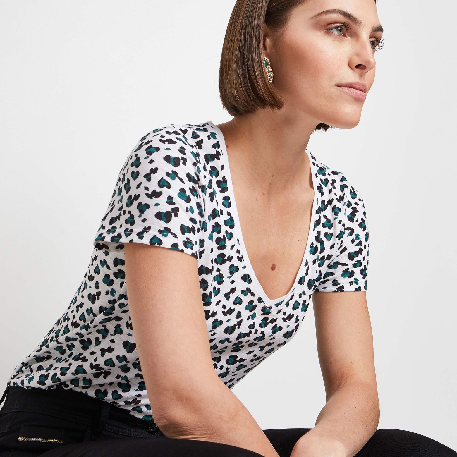Tshirt imprimé femme