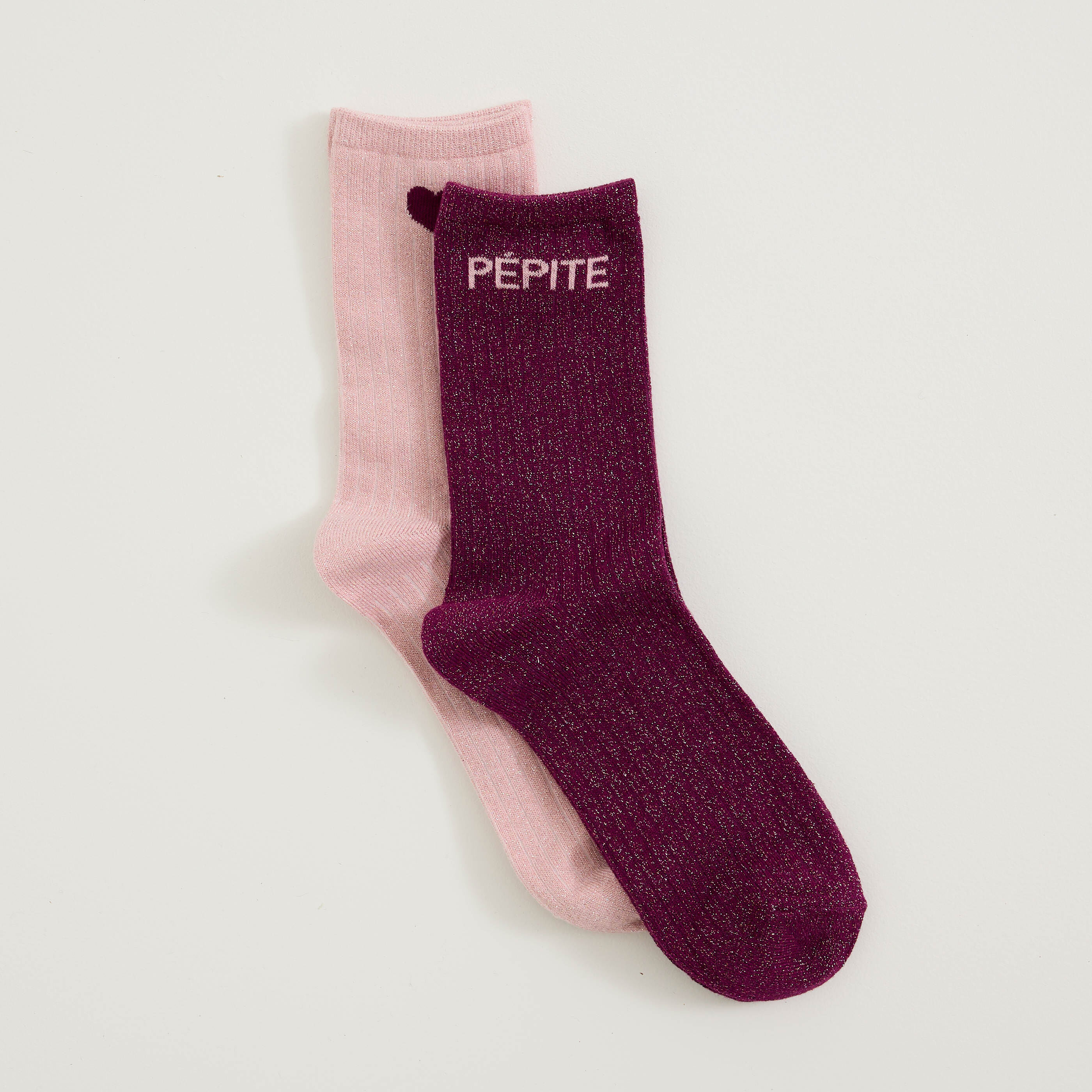 Lot de 2 paires de chaussettes