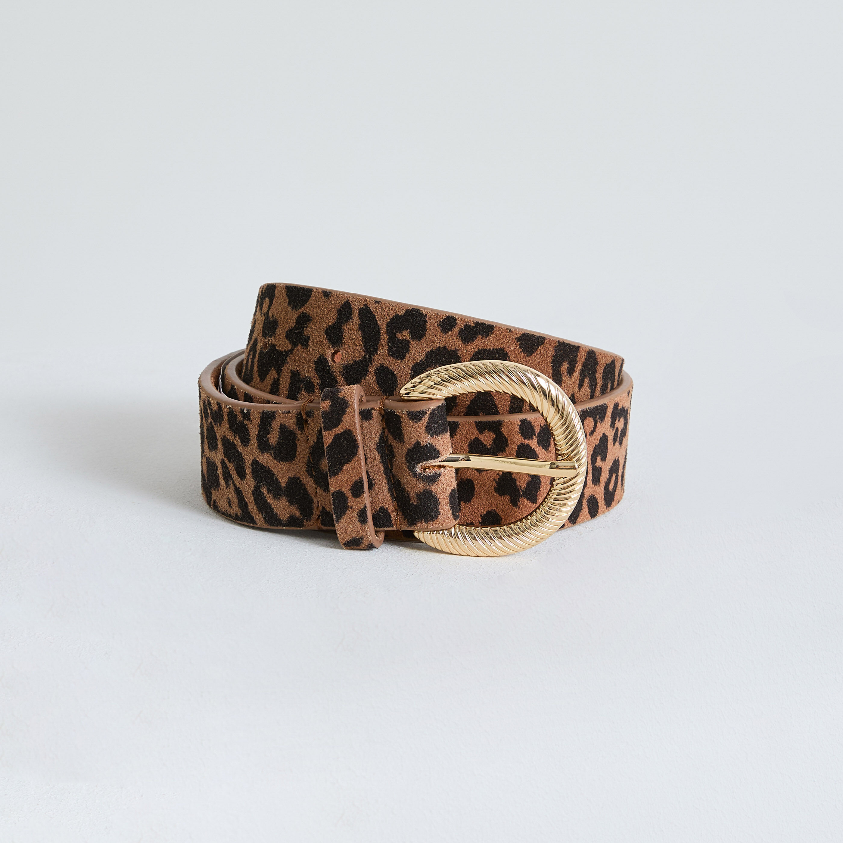 Ceinture cro&ucirc;te de cuir femme