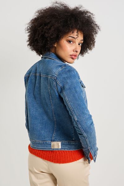 Veste en denim femme