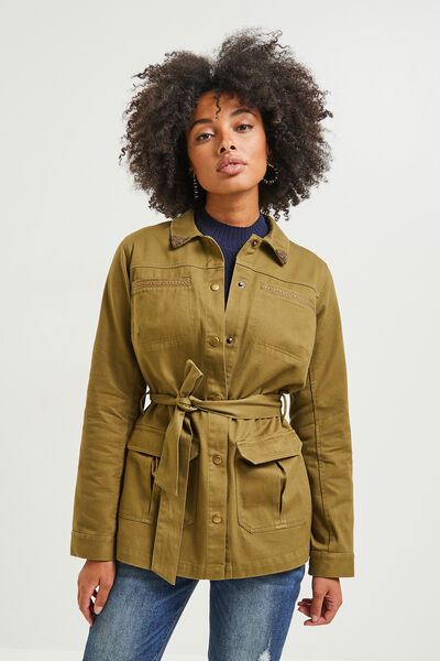 Veste saharienne femme