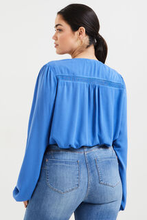 Chemise détails ajourés femme